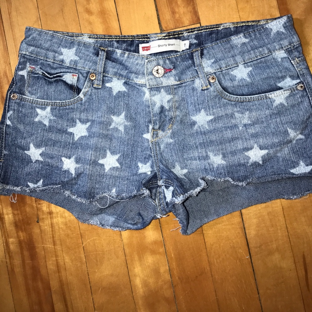 Levi's Jean Star Shorts 7