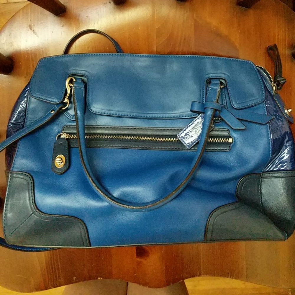 Authentic Coach purse mixed material