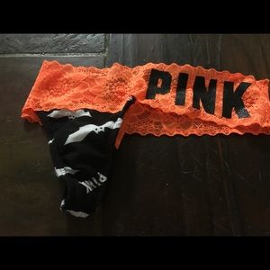 NWOT 🎃 PINK Halloween thong 🎃
