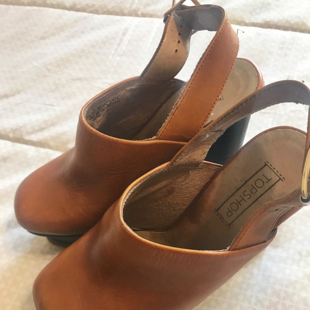 Topshop platform Clogs