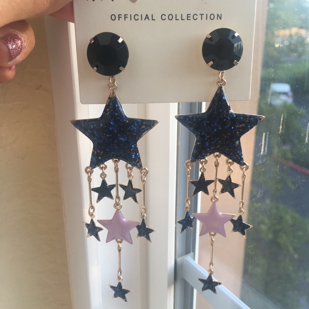 ✨ H&M Coachella glitter star earrings - Picture 2 of 4
