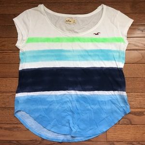 colorful striped tee