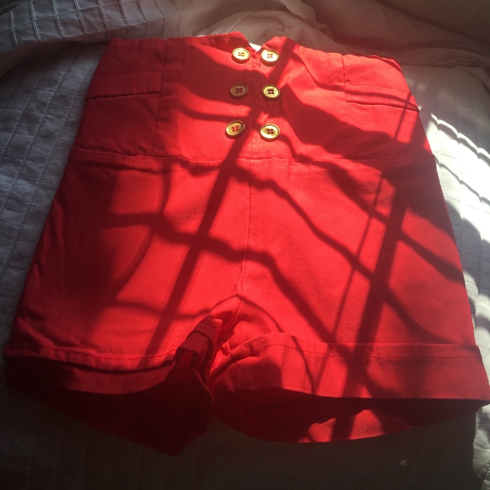 High waisted shorts