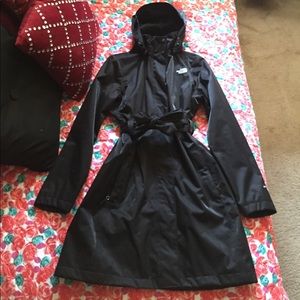 North Face Rain Coat detachable Hood