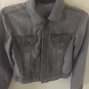 Gray Denim Jacket