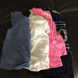 Random girl shirts - ranging from 3-3t