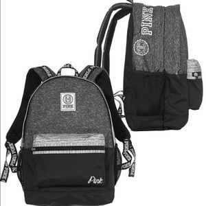 Pink campus backpack