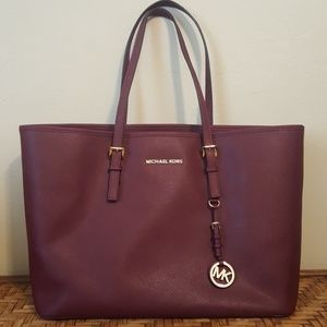Michael Kors Burgundy Tote!