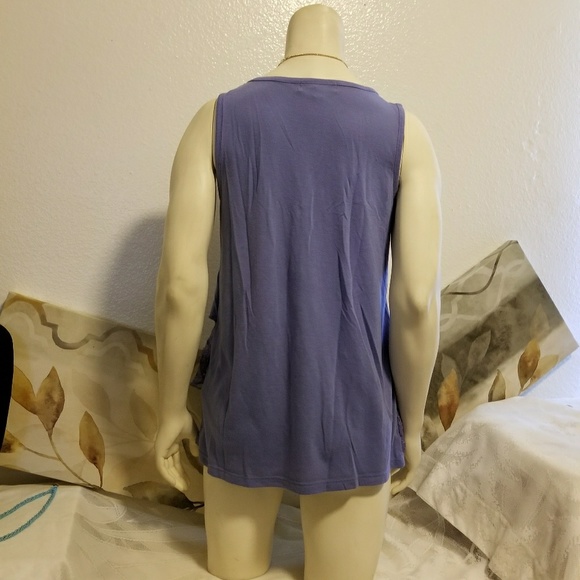 🆓️ 🌻Lace Overlapped Tank🌻 - Picture 2 of 2