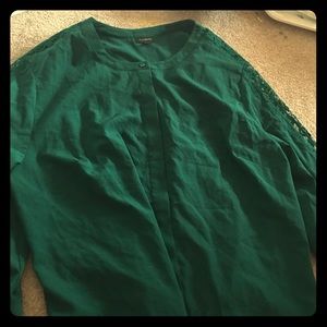 Emerald blouse