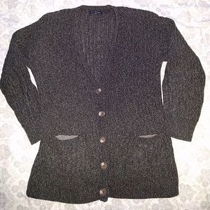 American Eagle gray knit sweater