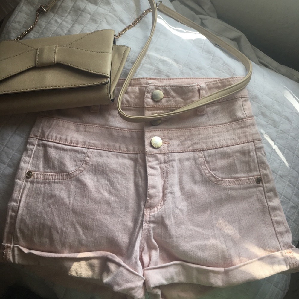 High waisted shorts