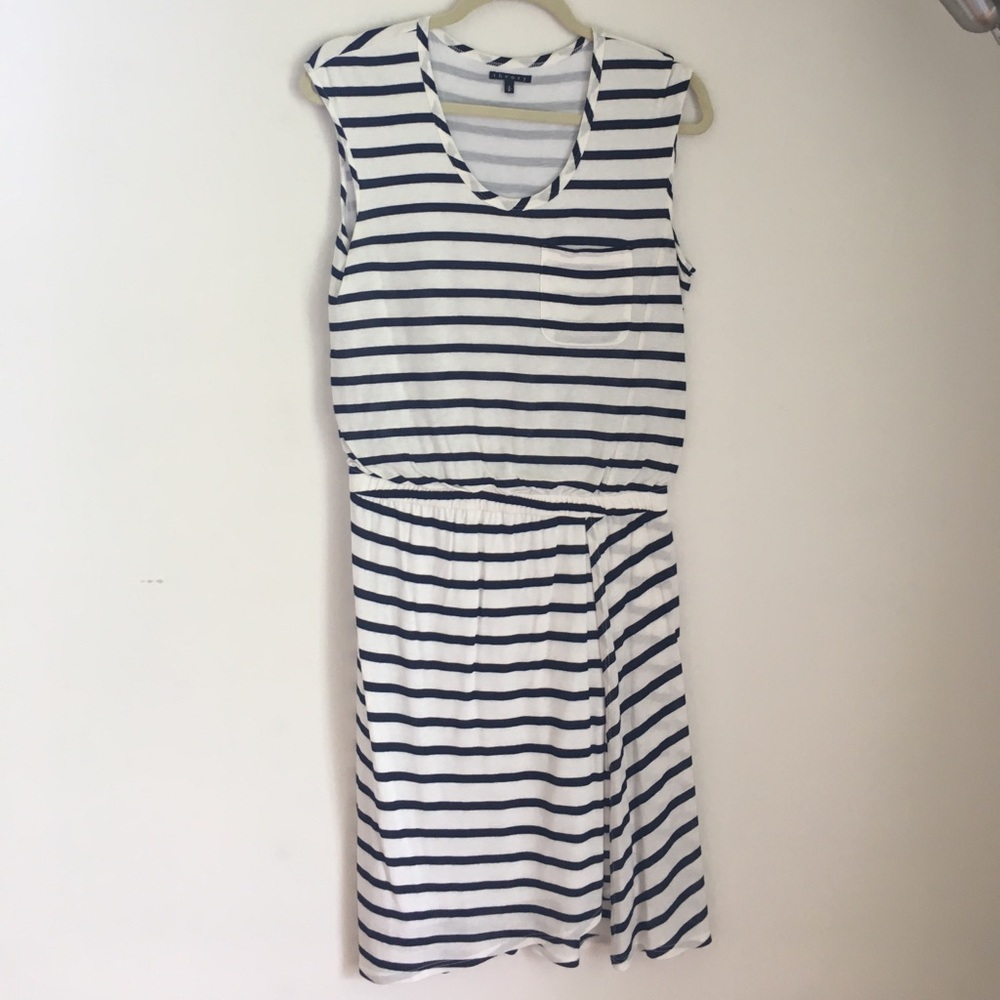 Theory striped dress