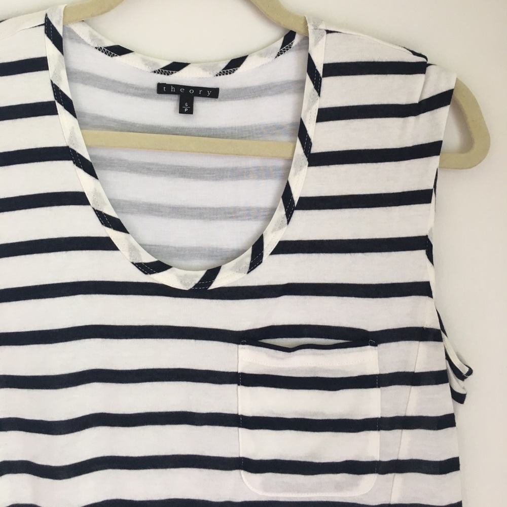 Theory striped dress - Picture 2 of 4