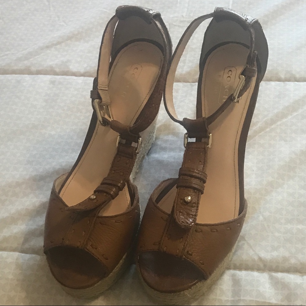Coach wedges