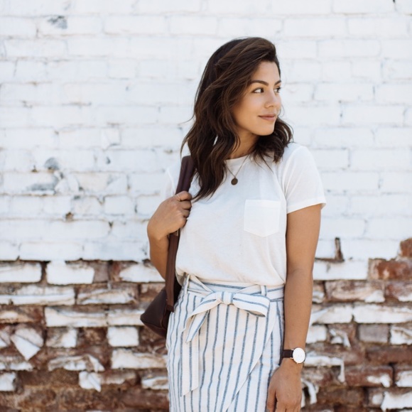 Madewell Dresses & Skirts - Madewell striped skirts