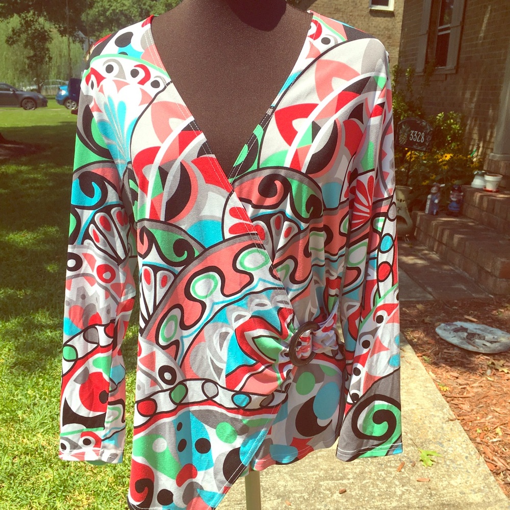 Asymmetrical Retro Top