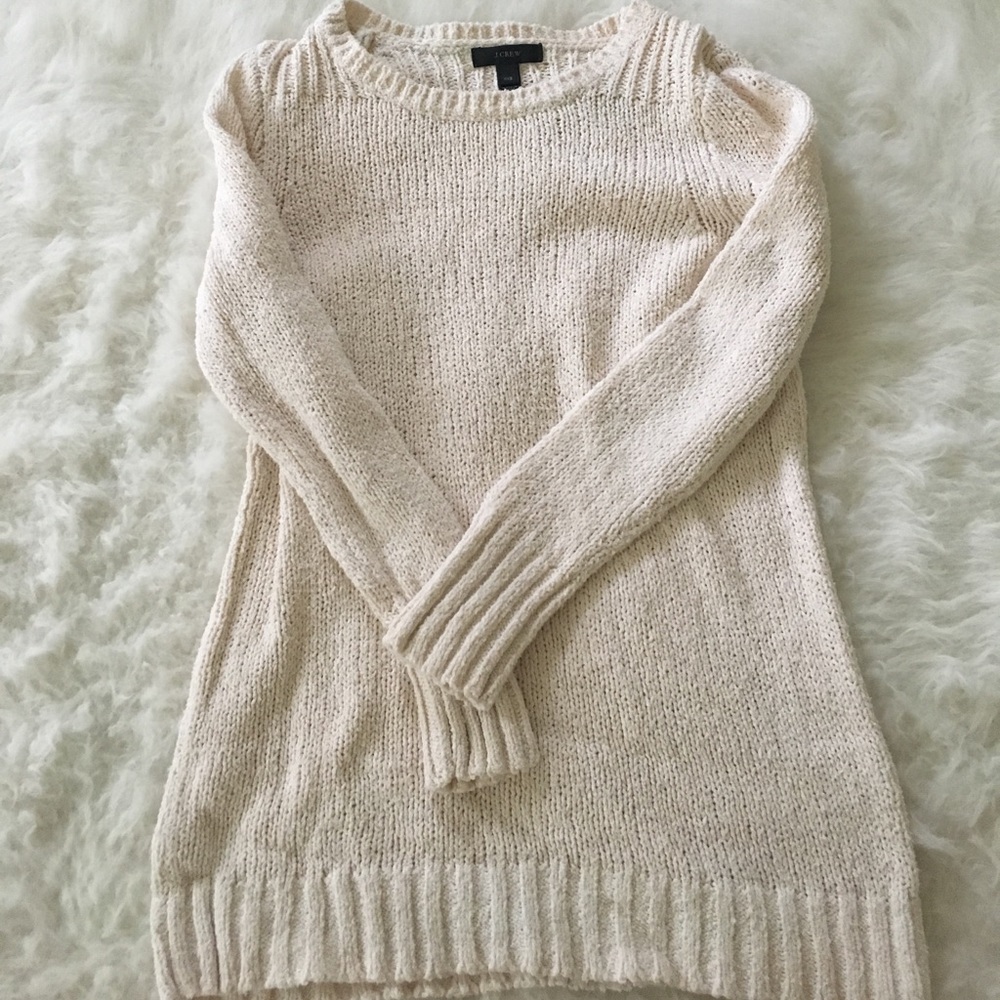 J Crew Oatmeal Sweater