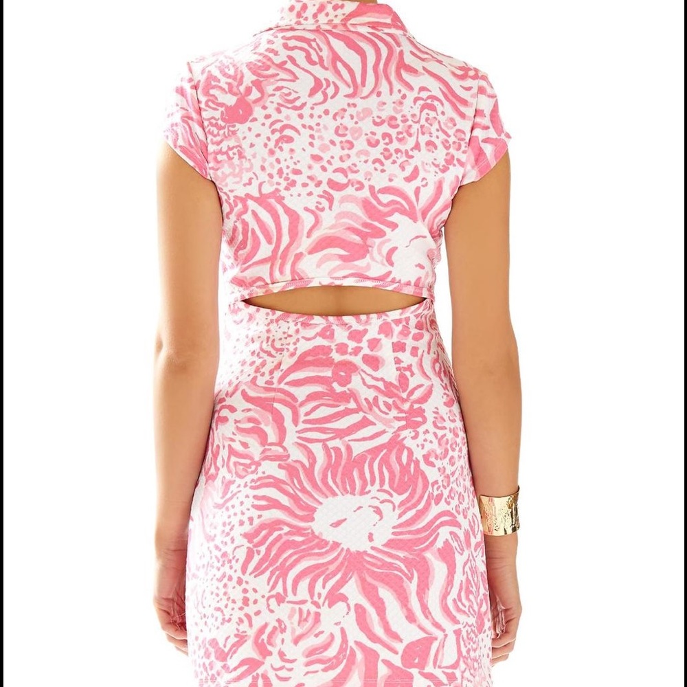 open back polo dress Open Back Polo Dress