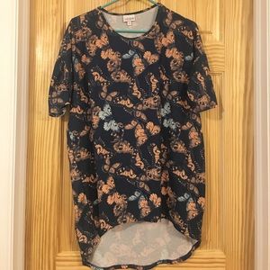 Size xs lularoe Irma 🌈🌈 unicorn! Butterflies!