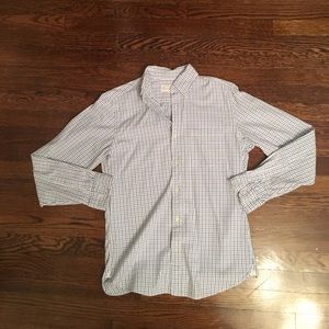 J. Crew, Plaid Vintage Oxford Shirt, Small
