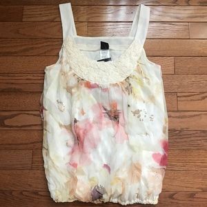 floral dress tank