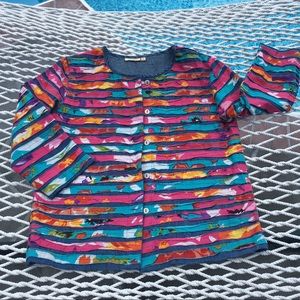 Colorful Denim Jacket