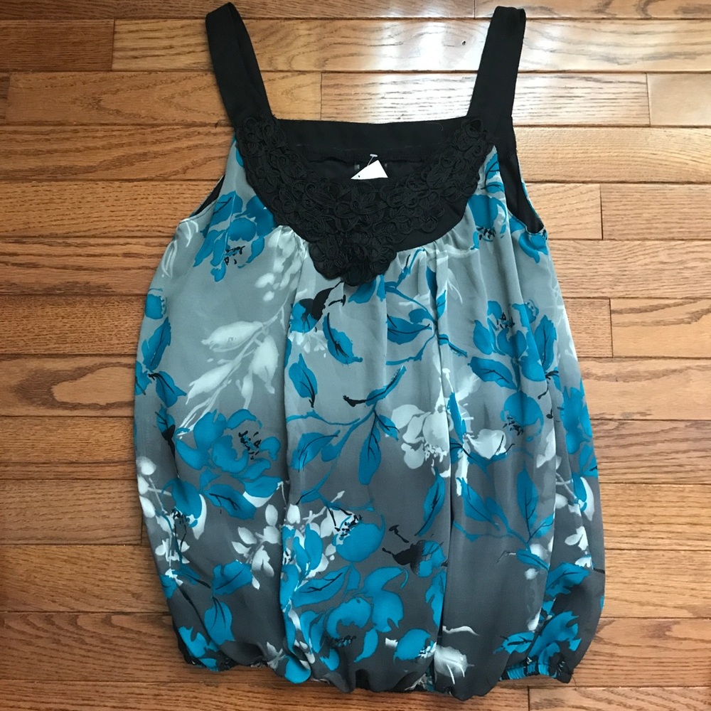 dress floral tank