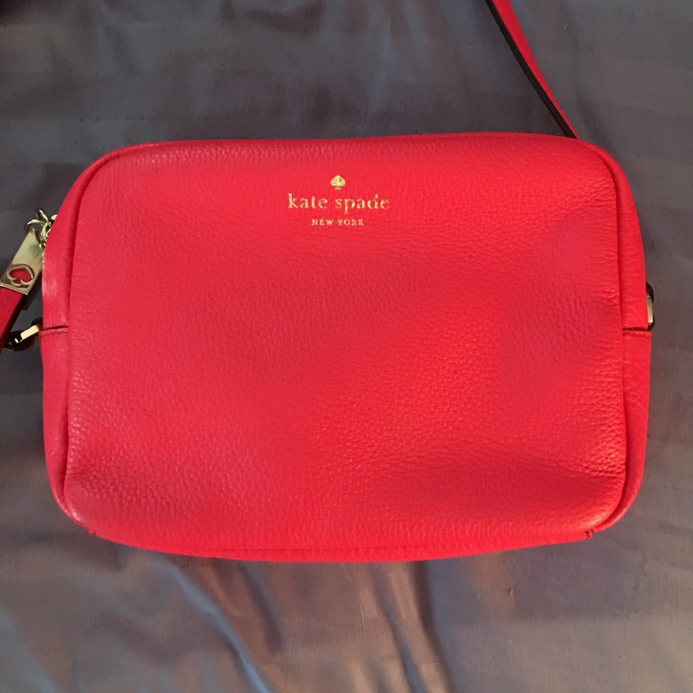 Kate Spade cross body pink/orange