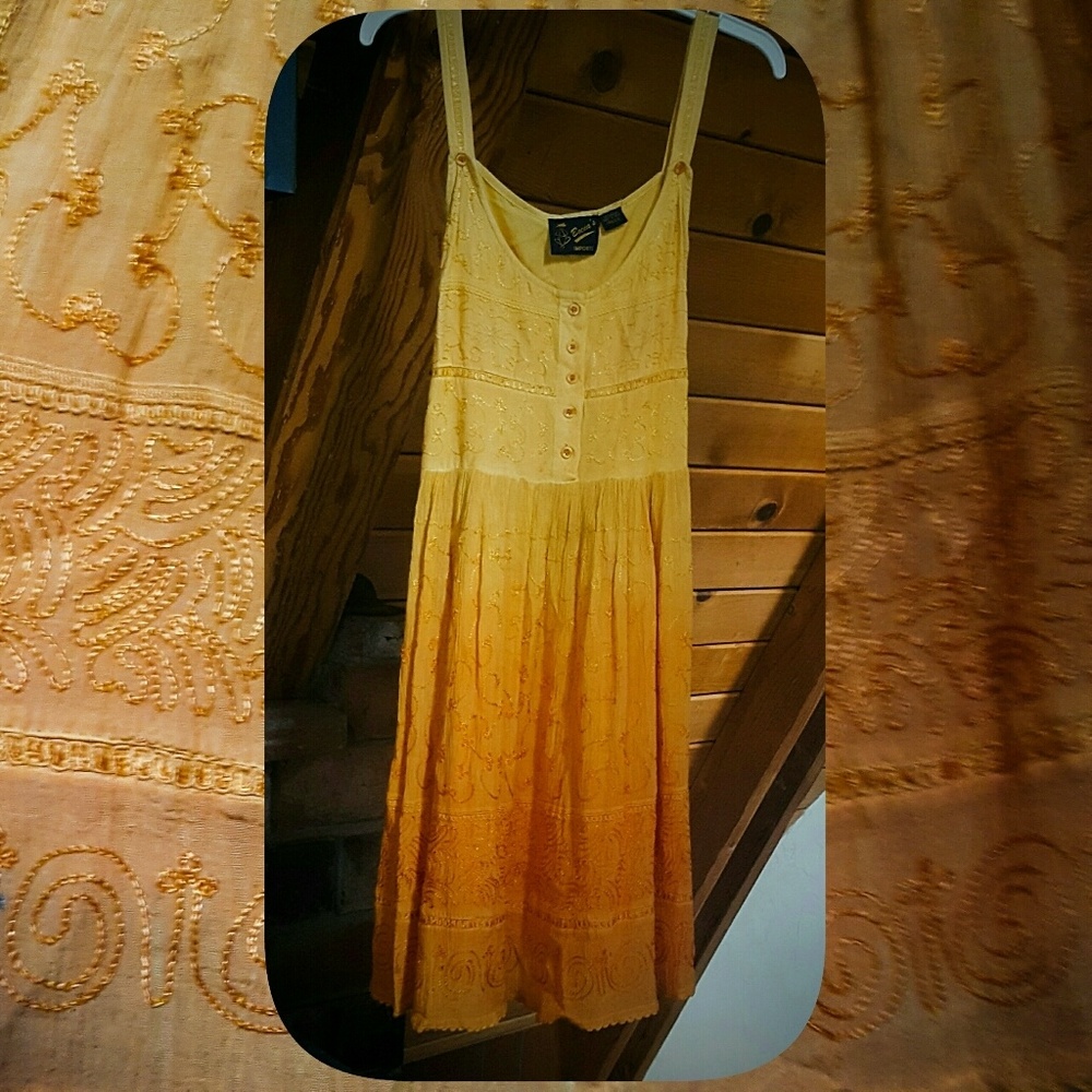 Embroidered Cotton Sundress