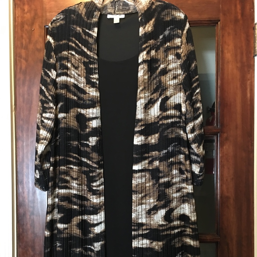 Dressbarn Plus size black Dress with a Jacket.
