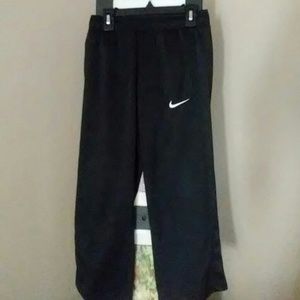 Nike Boys Size Small Black Dri Fit Mesh Pants