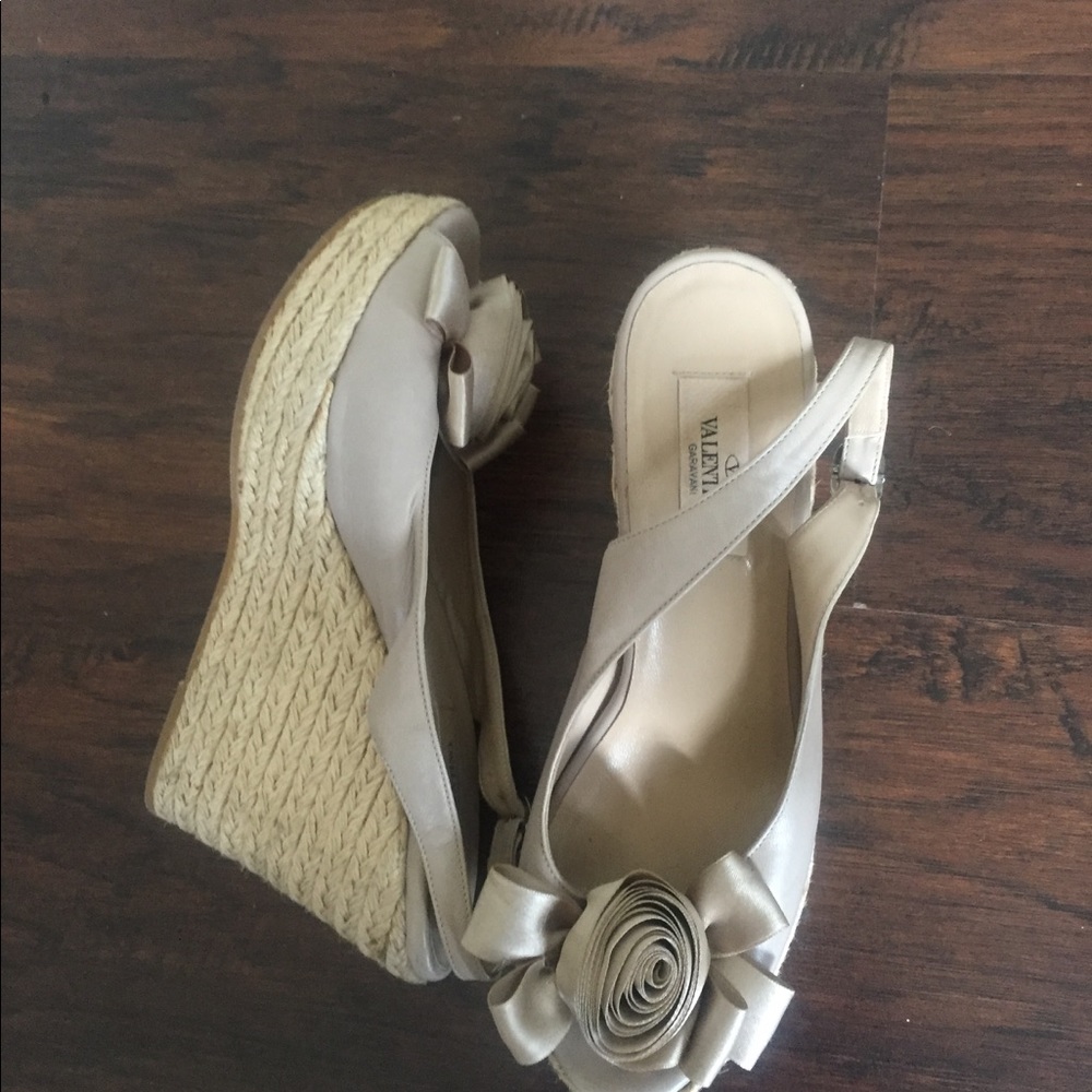 Authentic Valentino Wedges