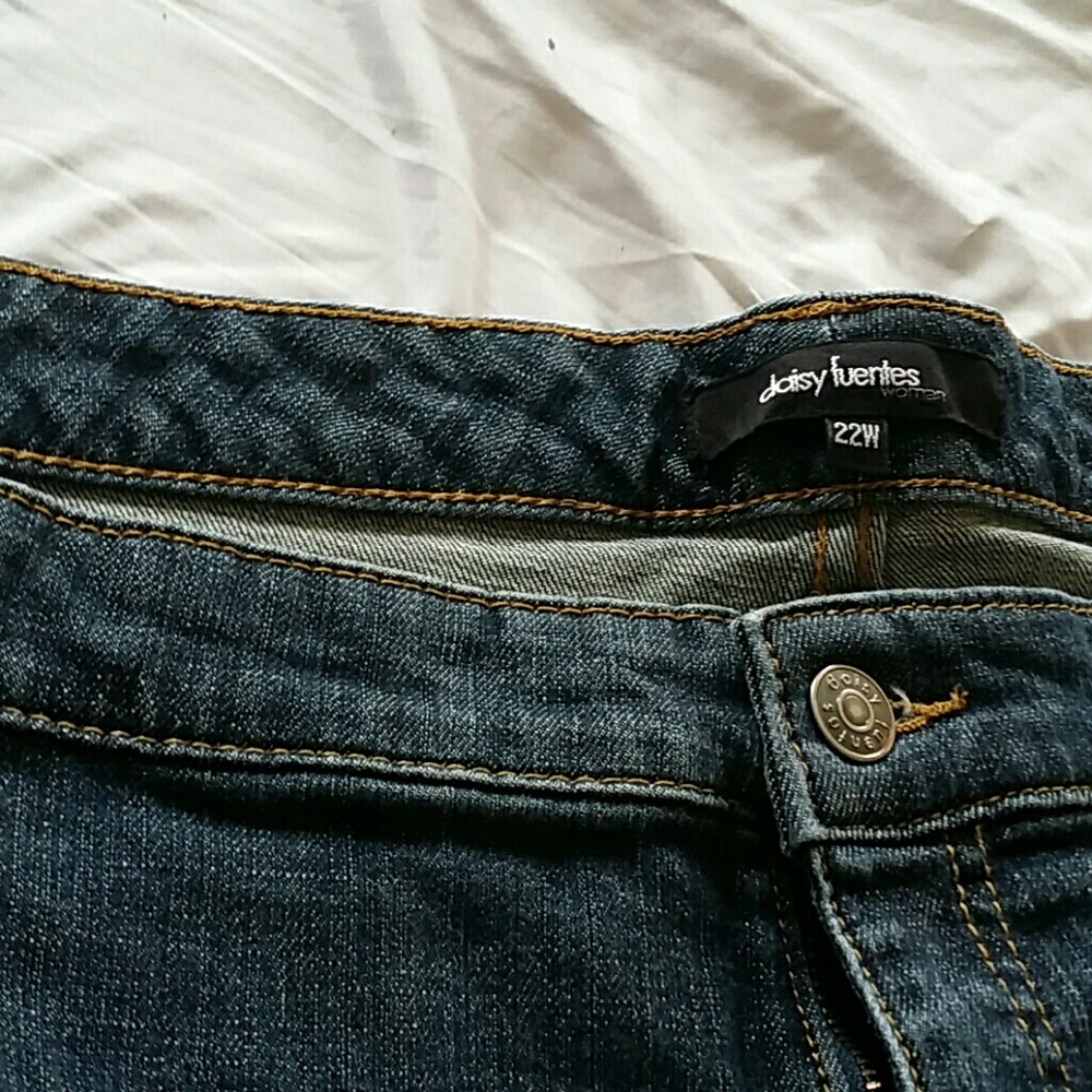 Daisy Fuentes size 22w jeans
