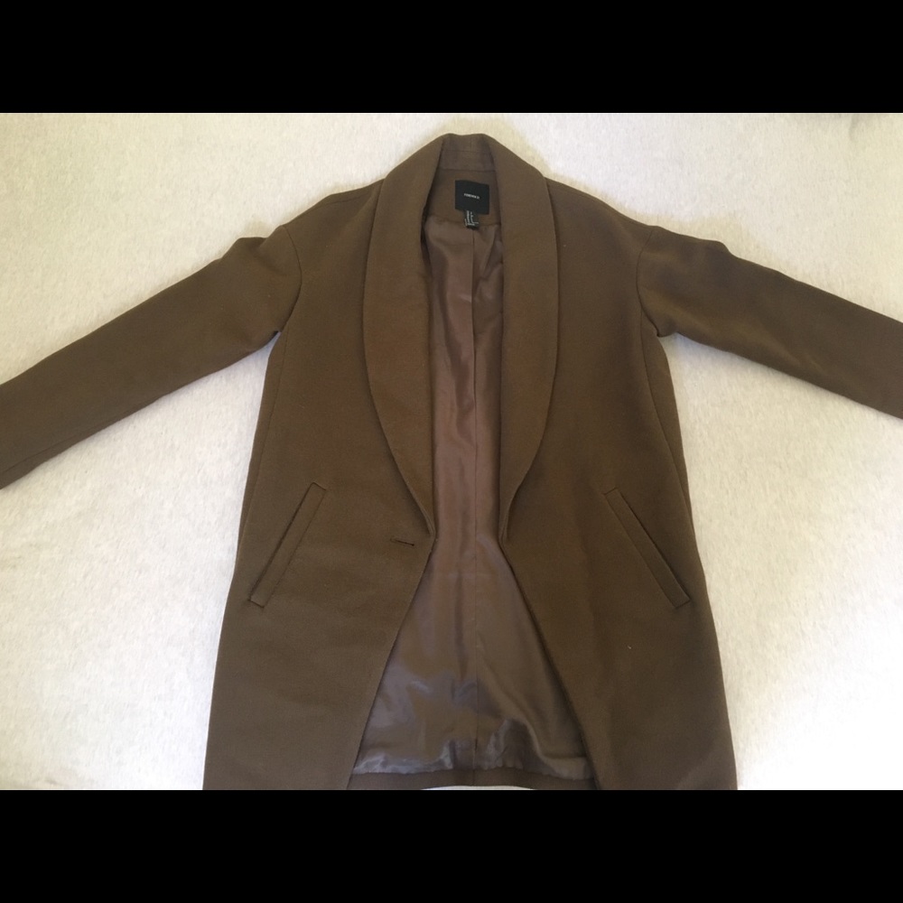 LONG BLAZER COAT - Picture 2 of 3