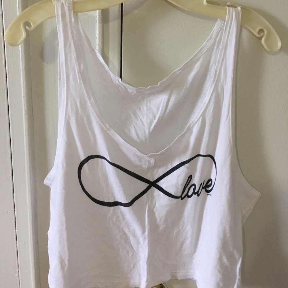 White tank top