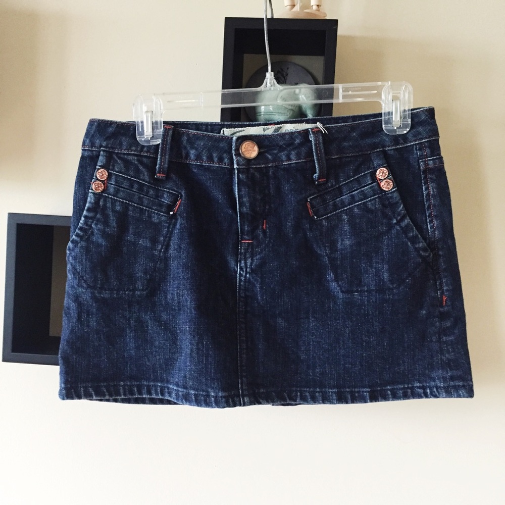 {Seven/7} Dark denim skirt