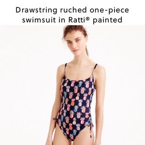 JCrew Ratti Pineapple swimsuit size 4