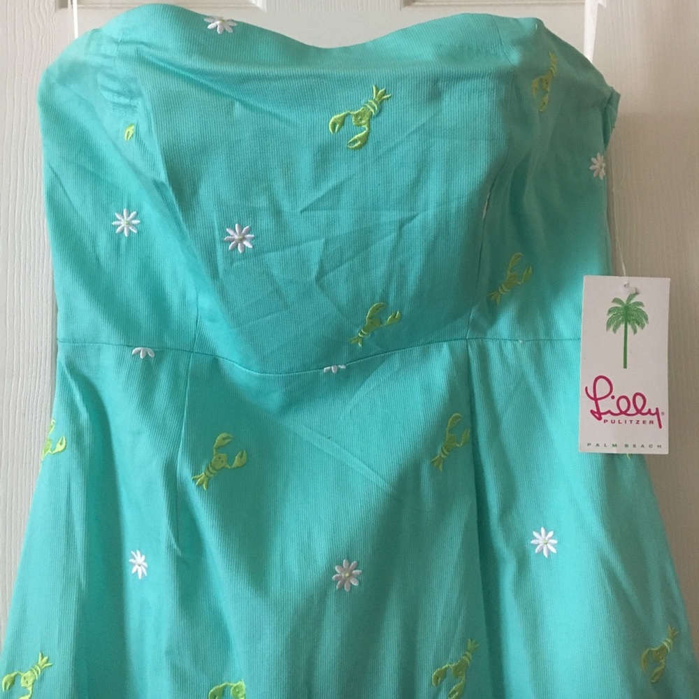 Lilly Pulitzer Strapless "Corrina" Dress