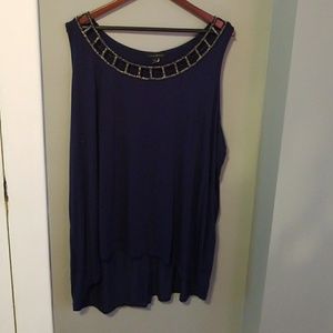 Navy Lane Byrant Blouse