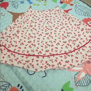 Rock Steady Strawberry Skirt