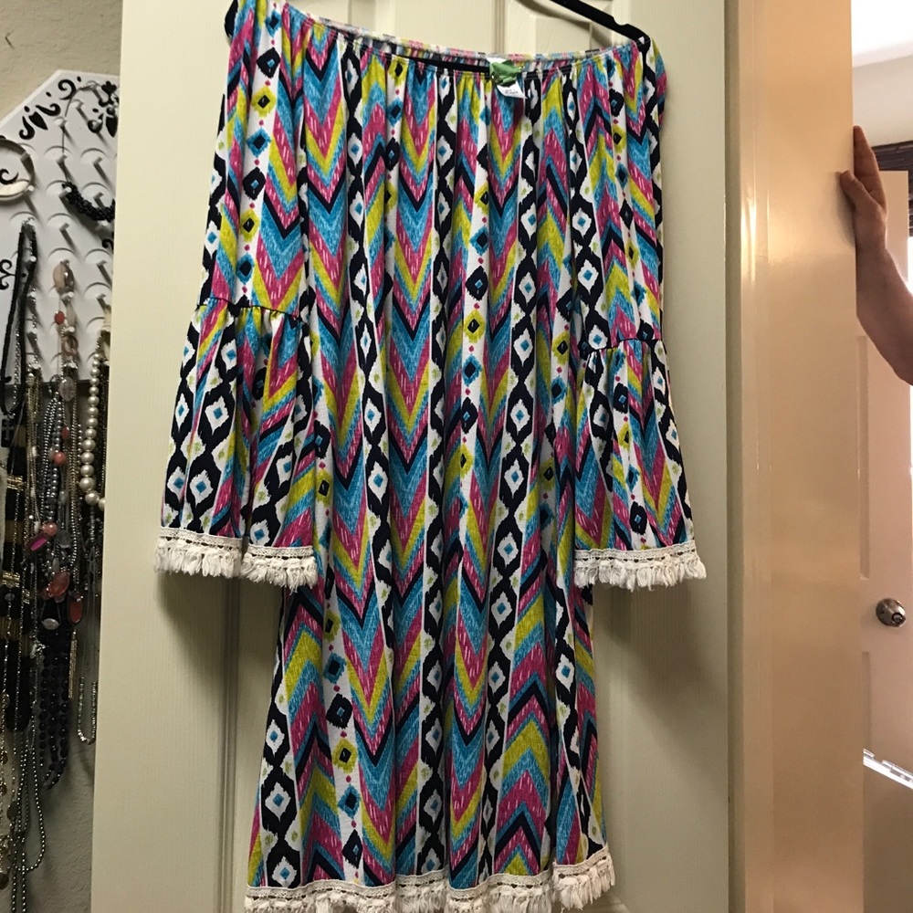 Cold shoulder Dress