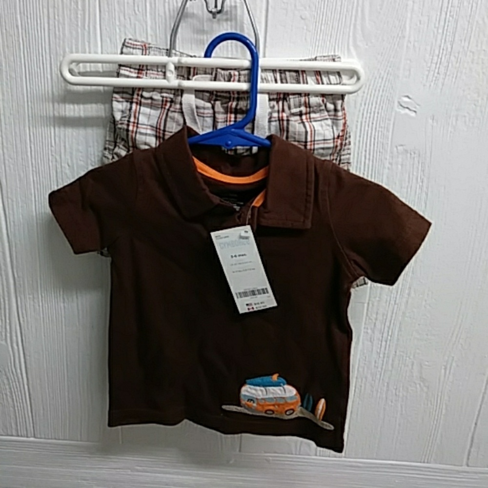 Gymboree baby boy's 2 piece shorts set