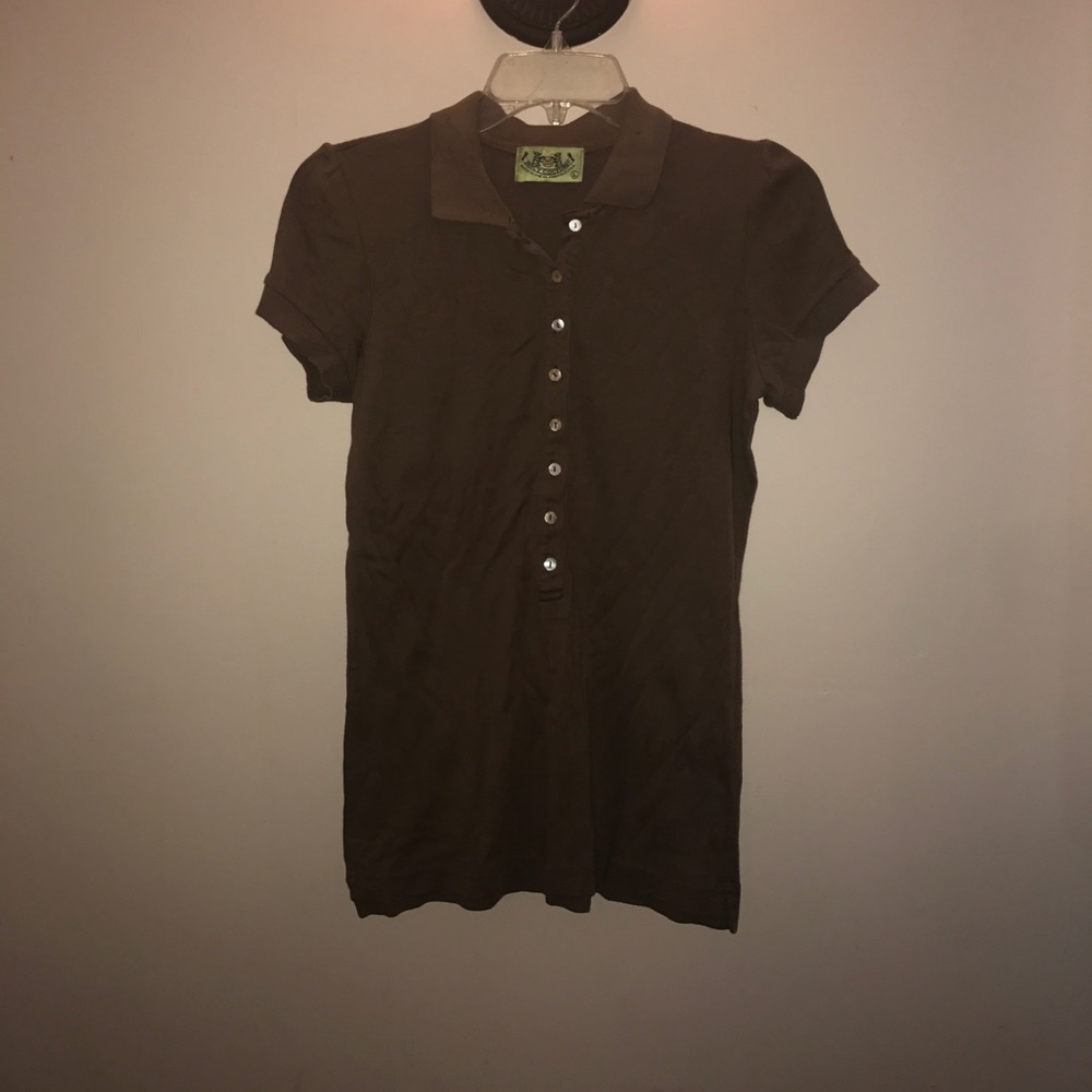 Brown Juicy Couture shirt