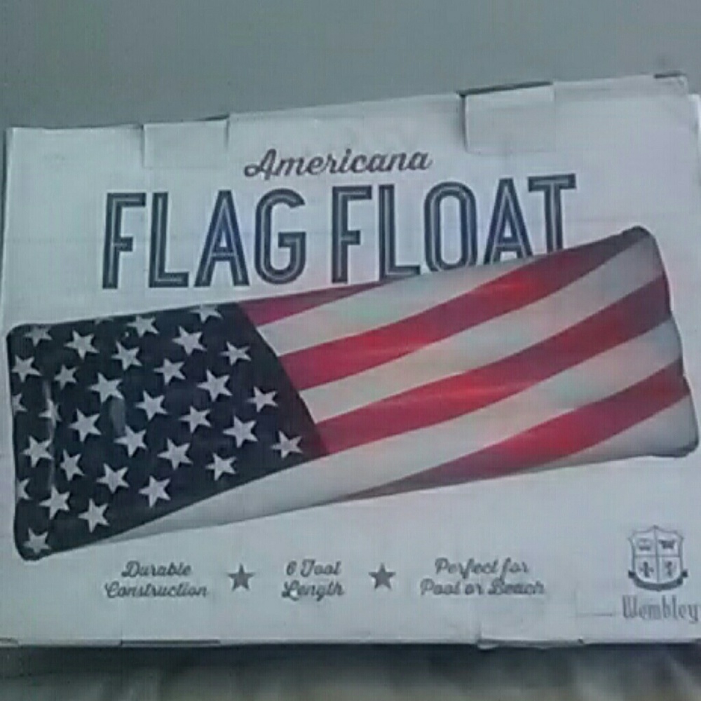 $50.00 Brand New 6 ft long Flag Float