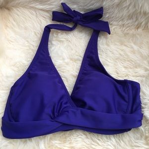 NWOT Athleta halter bikini top