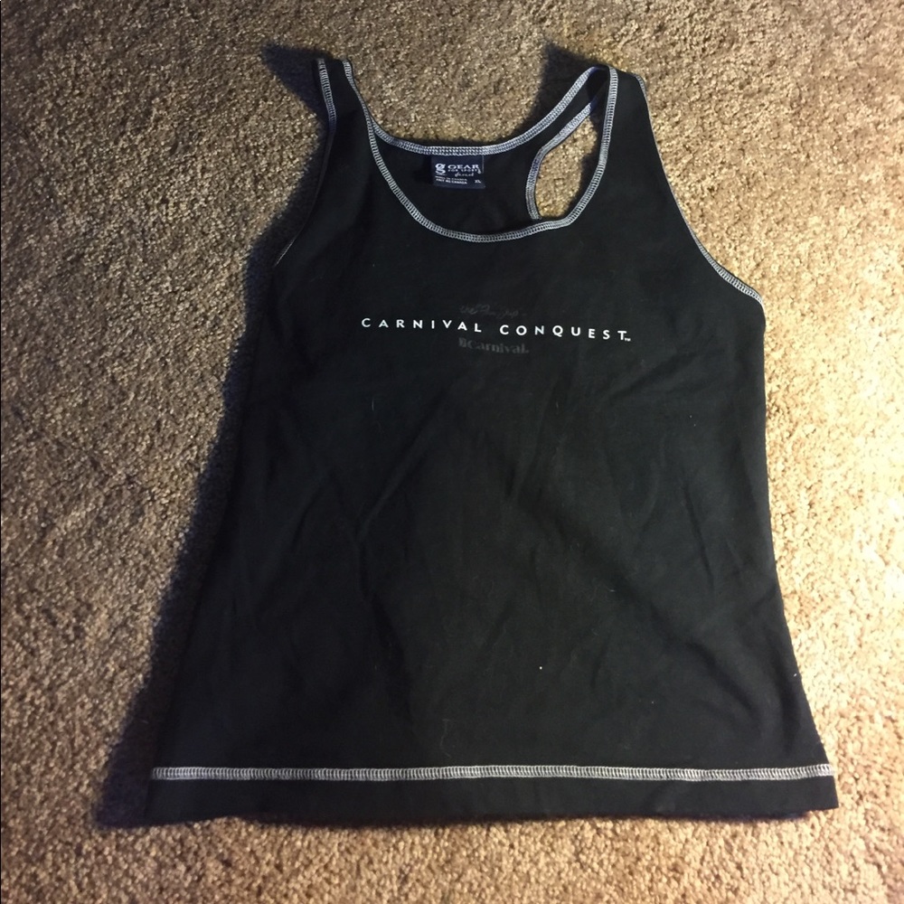 carnival conquest workout top