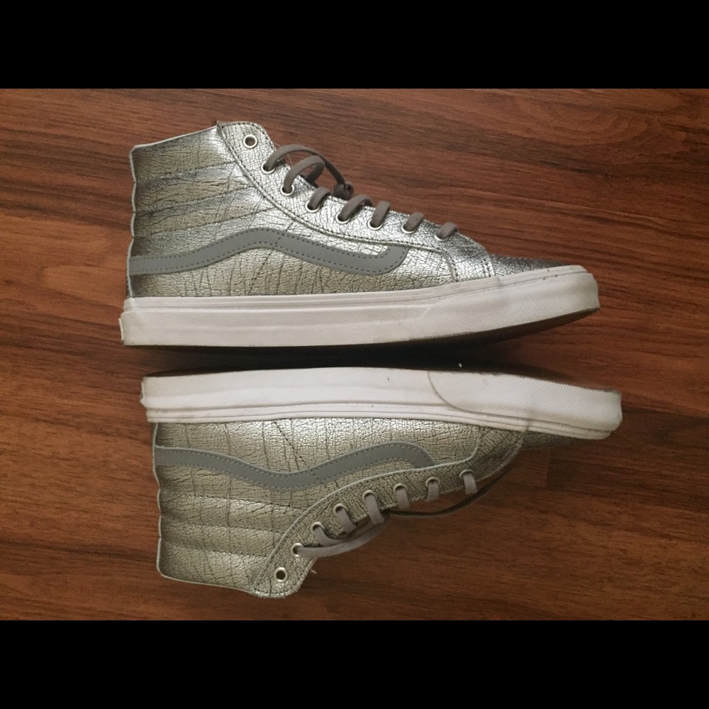 Vans hi top sliver