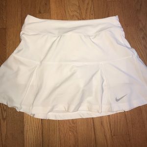 White Nike Tennis Skirt