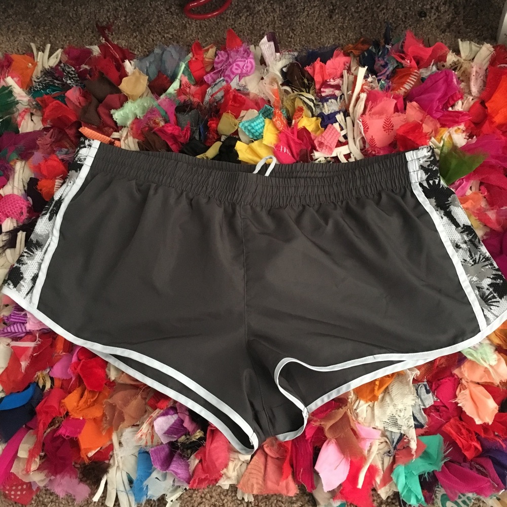 Dark gray athletic shorts